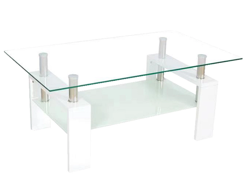 Tavolino SANDY 90x55x40cm bianco