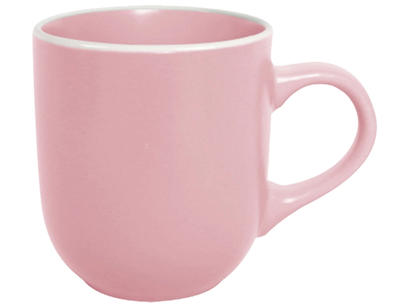 Mug FIRST 33cl porcellana rosa