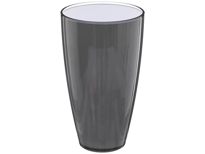 Bicchiere SQUARE 1 pezzo polistirene grigio 50 cl