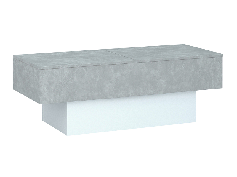 Tavolino CARLA 51.5 cm x 123 cm x 43 cm cemento