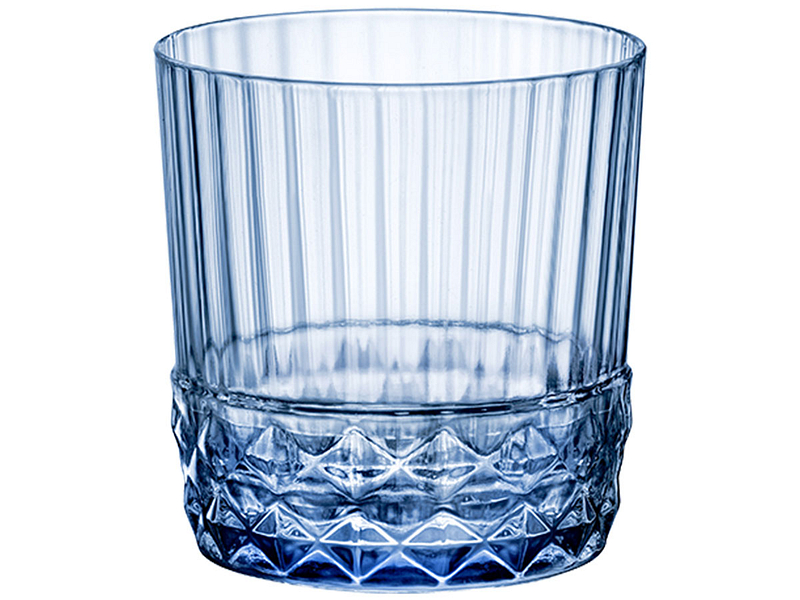 Bicchiere AMERICA 6 pezzi blu 20 cl