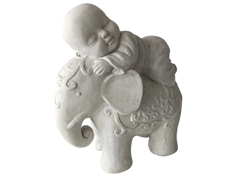 Figurina elefante LANAY bianco
