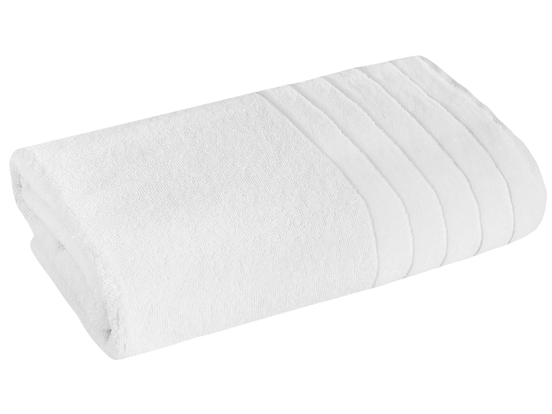 Asciugamano da bagno SIERRA 100x150cm bianco