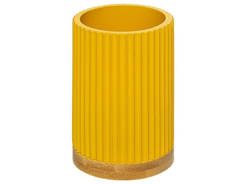 Bicchiere per il bagno MODERN giallo