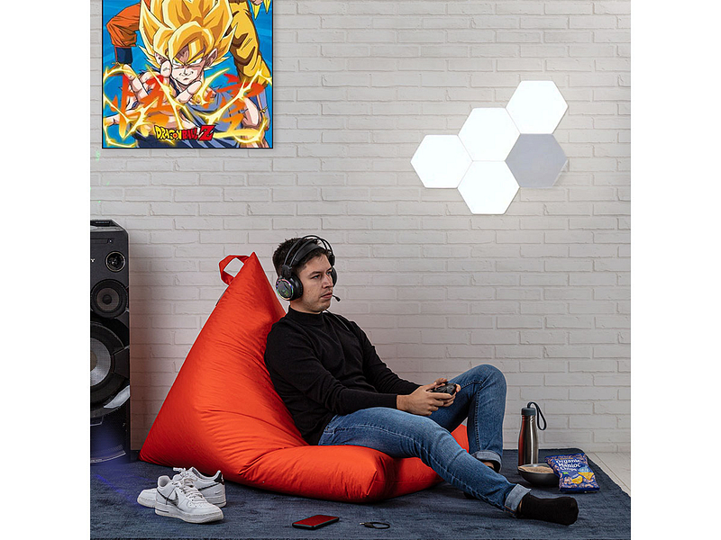 Cuscino gigante relax LOUNGE 90 cm x 135 cm x 75 cm arancione