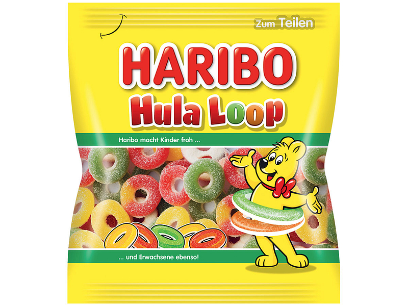 Caramelle HARIBO hula giallo