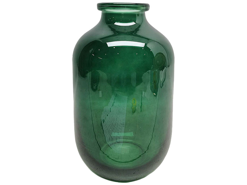 Vaso MAXINE 18 cm x 18 cm x 35 cm verde