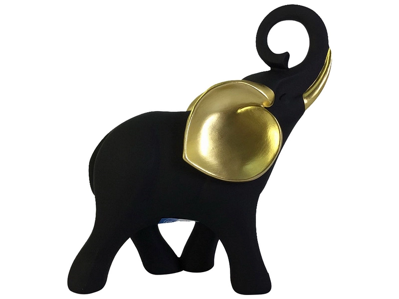 Figurina elefante GHANA Nero