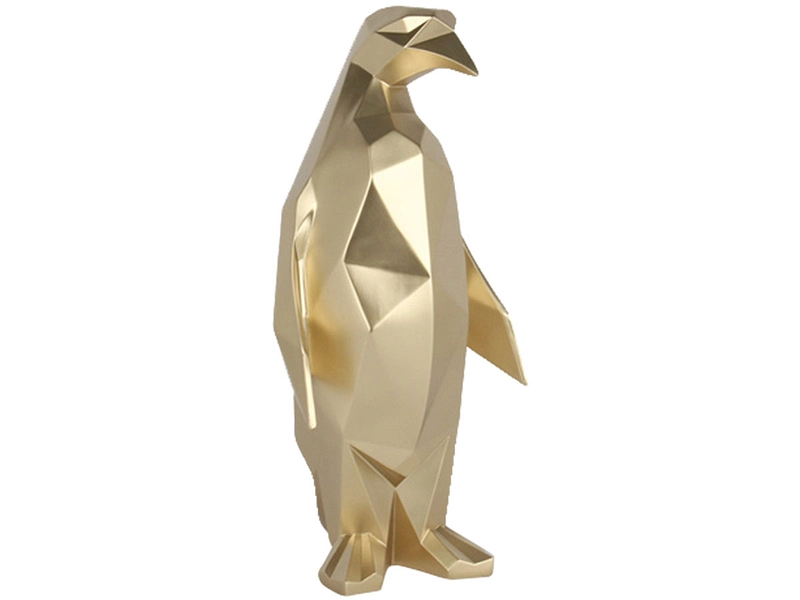 Figurina pinguino SKIPPER Dorato