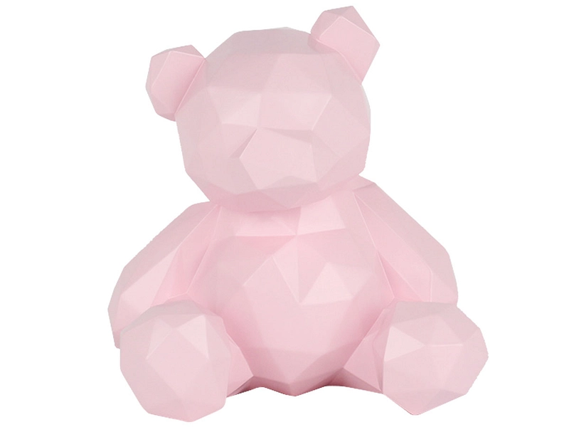 Figurina orso DELAROSA rosa