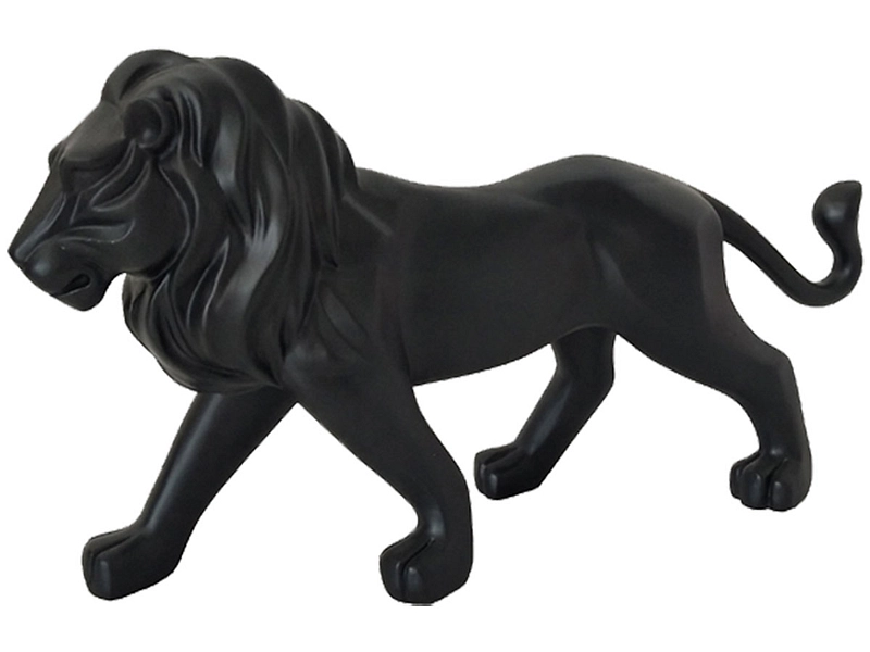 Figurina leone ALTO nero