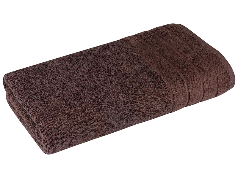 Asciugamano da bagno SIERRA marrone 70 cm x 140 cm
