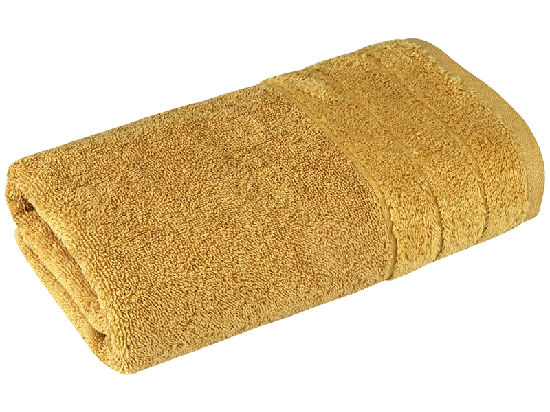 Asciugamano da bagno SIERRA senape 50 cm x 100 cm