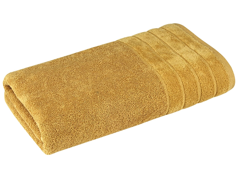 Asciugamano da bagno SIERRA senape 70 cm x 140 cm