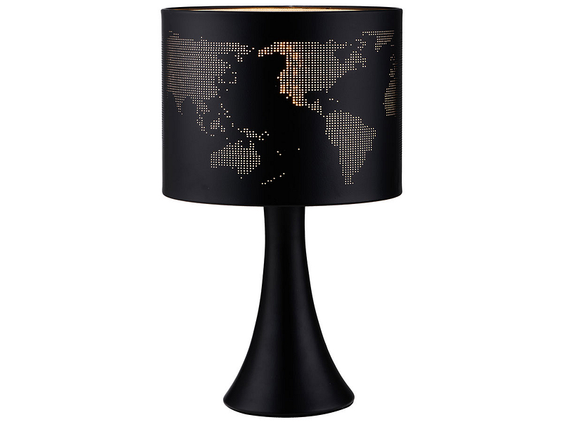 Lampada da tavolo MAP 30 cm nero