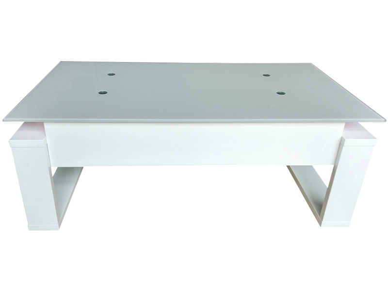 Tavolino CLARA 60 cm x 110 cm x 42 cm bianco