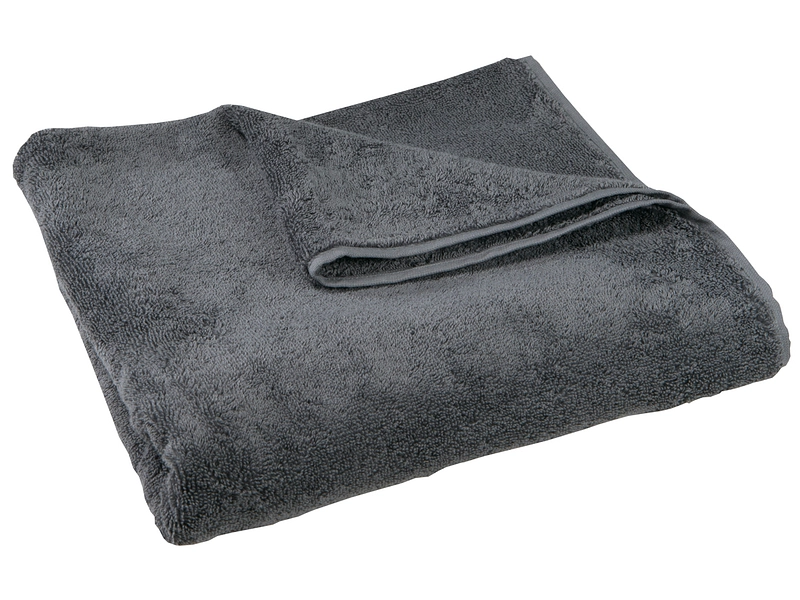 Asciugamano da bagno SIERRA grigio scuro 50 cm x 100 cm