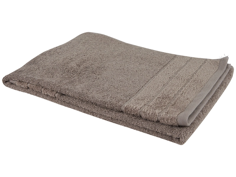 Asciugamano da bagno SIERRA beige scuro 50 cm x 100 cm