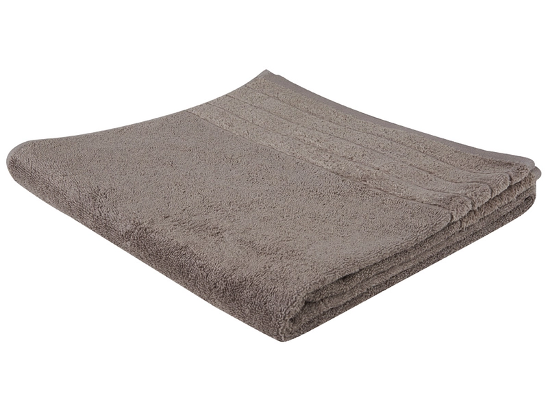 Asciugamano da bagno SIERRA beige scuro 70 cm x 140 cm