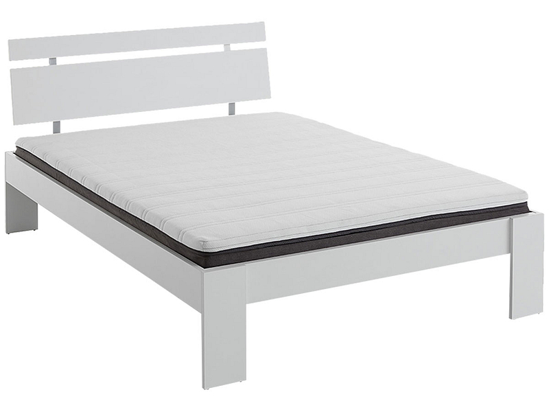 Letto futon PARATY 140 cm x 200 cm bianco bianco