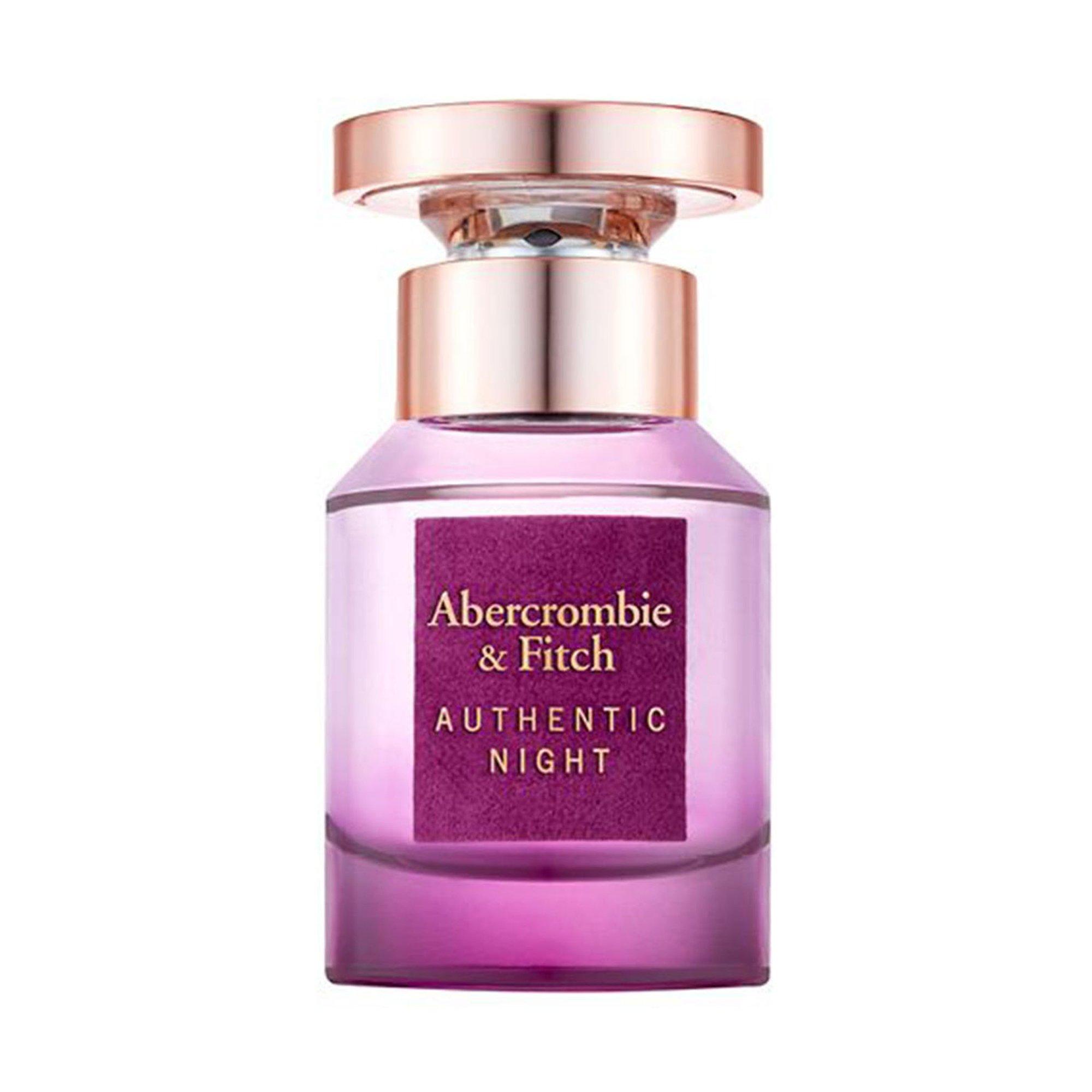 Abercrombie & Fitch Authentic Night, Eau De Parfum Donna 30ml