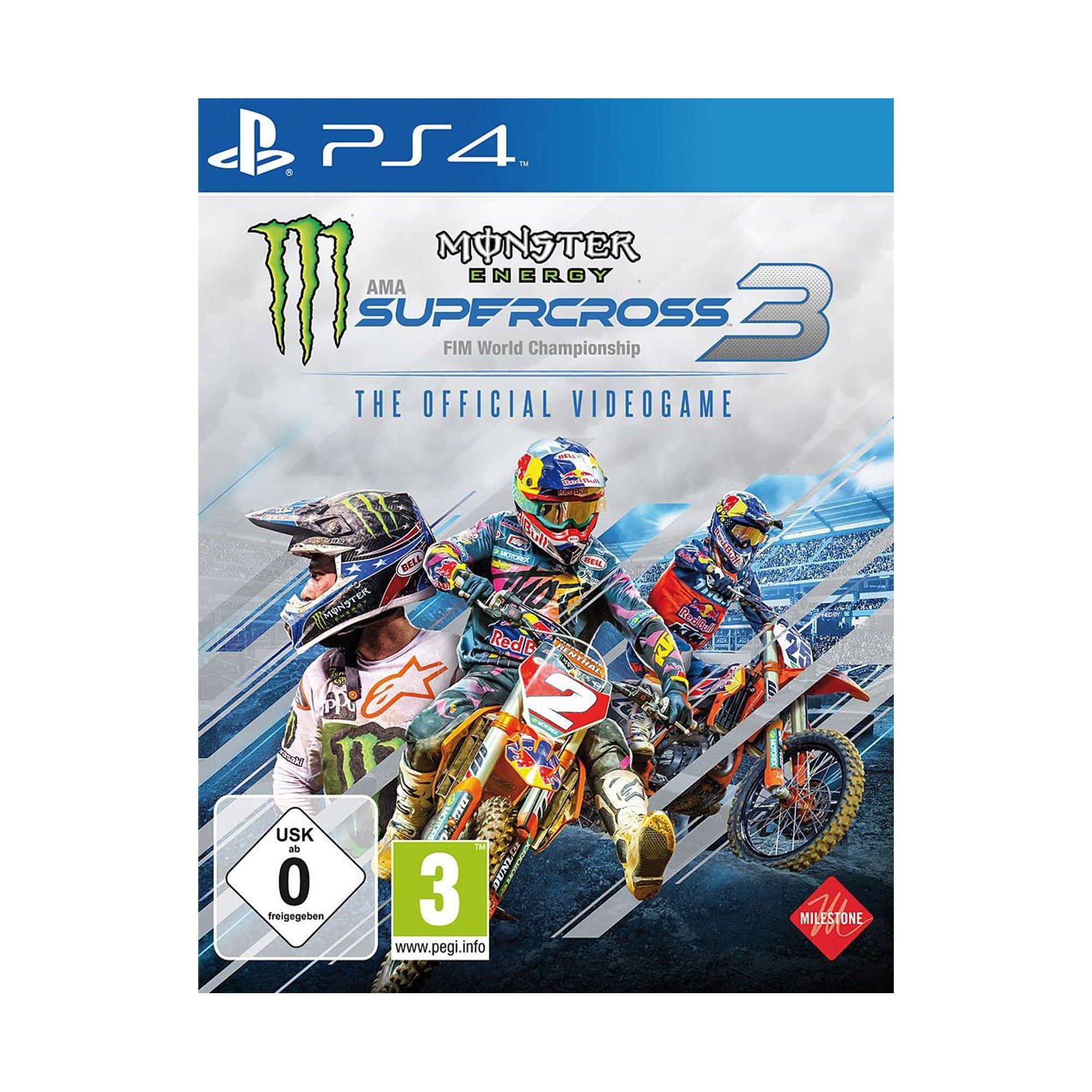 MILESTONE (PS4) DE, FR, IT Monster Energy Supercross 3, P