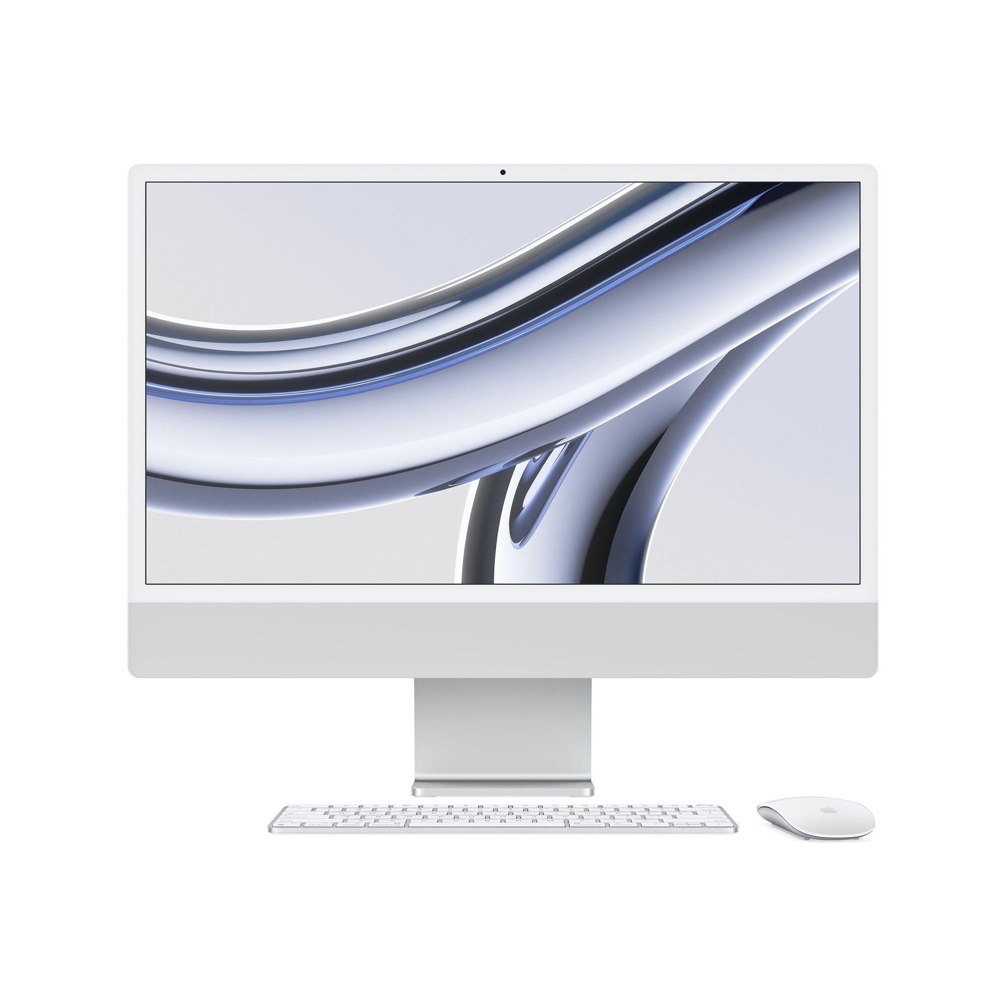 Apple iMac 2023 Silver [24" M3 Chip 8 core CPU 10 core GPU 8 GB RAM