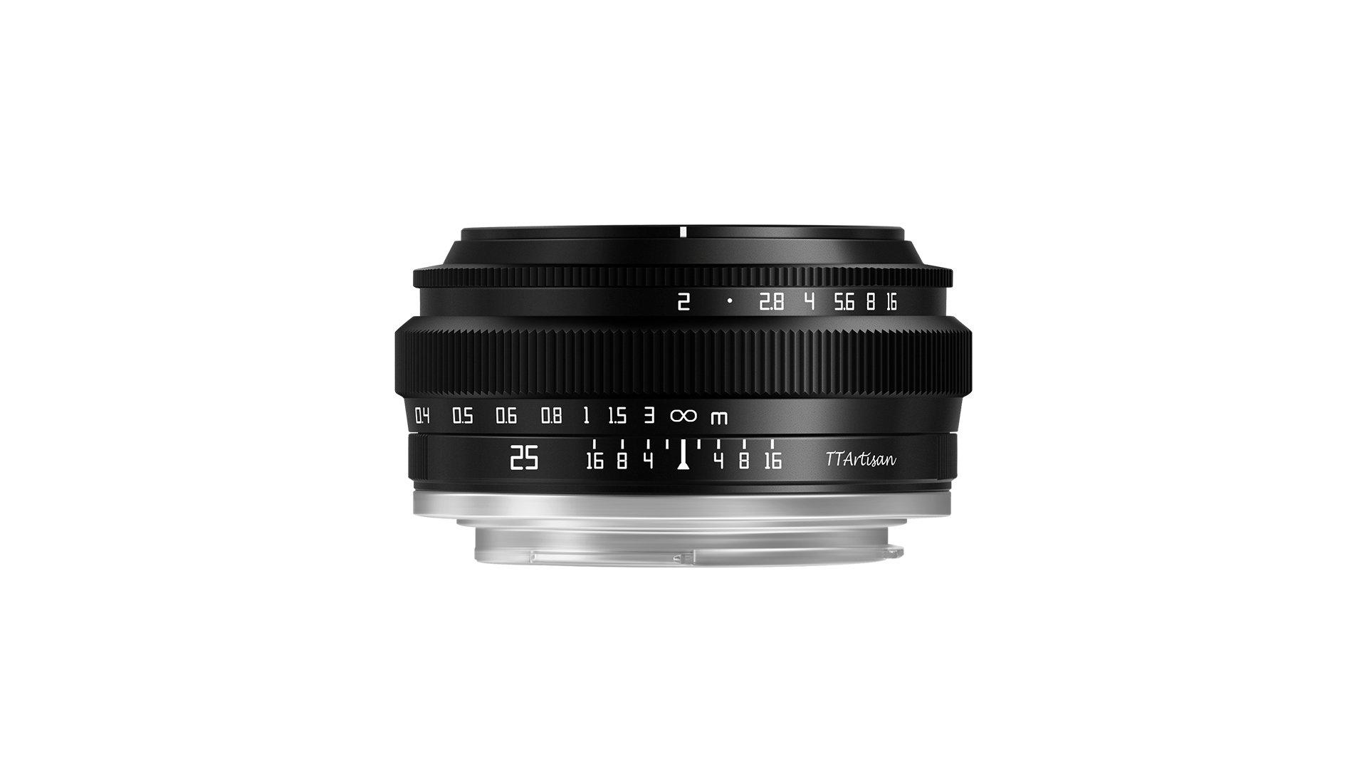 TTArtisan Lunghezza focale fissa APS C 25 mm F/2 Fujifilm X Mount