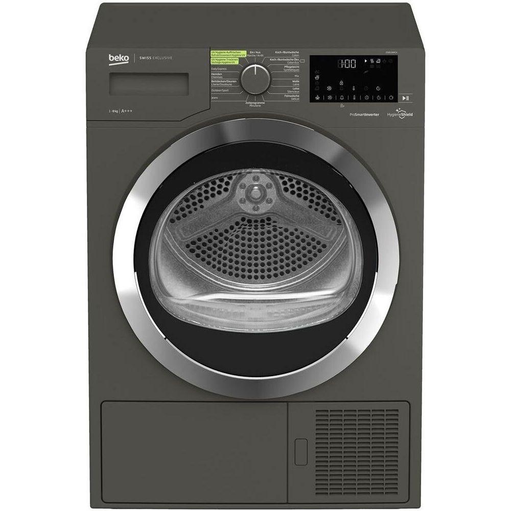 Beko Beko DS8539MCH asciugatrice Libera installazione Caricamento frontale 8 kg A+++ Grigio Beko DS8539MCH asciugatrice Libera installazione Caricamento frontale 8 kg A+++ Grigio