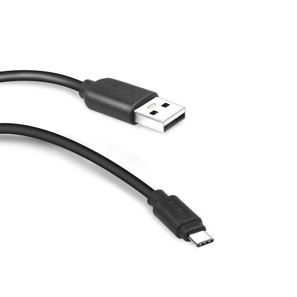 SBS SBS TECABLETYC1KPOS cavo USB 1 m USB 2.0 USB A USB C Nero