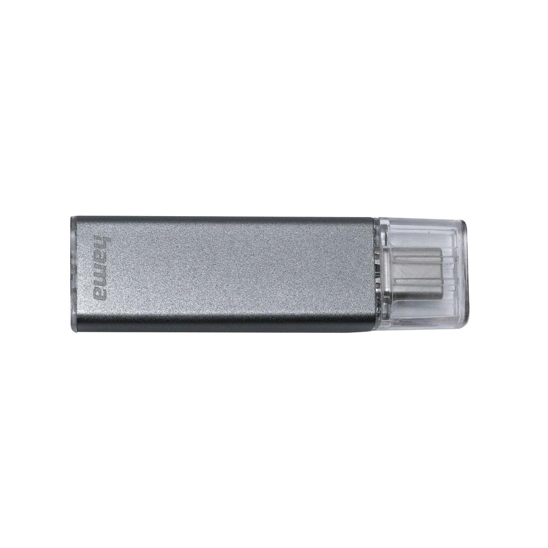 hama Hama Uni-C Classic unità flash USB 128 GB USB tipo-C Antracite