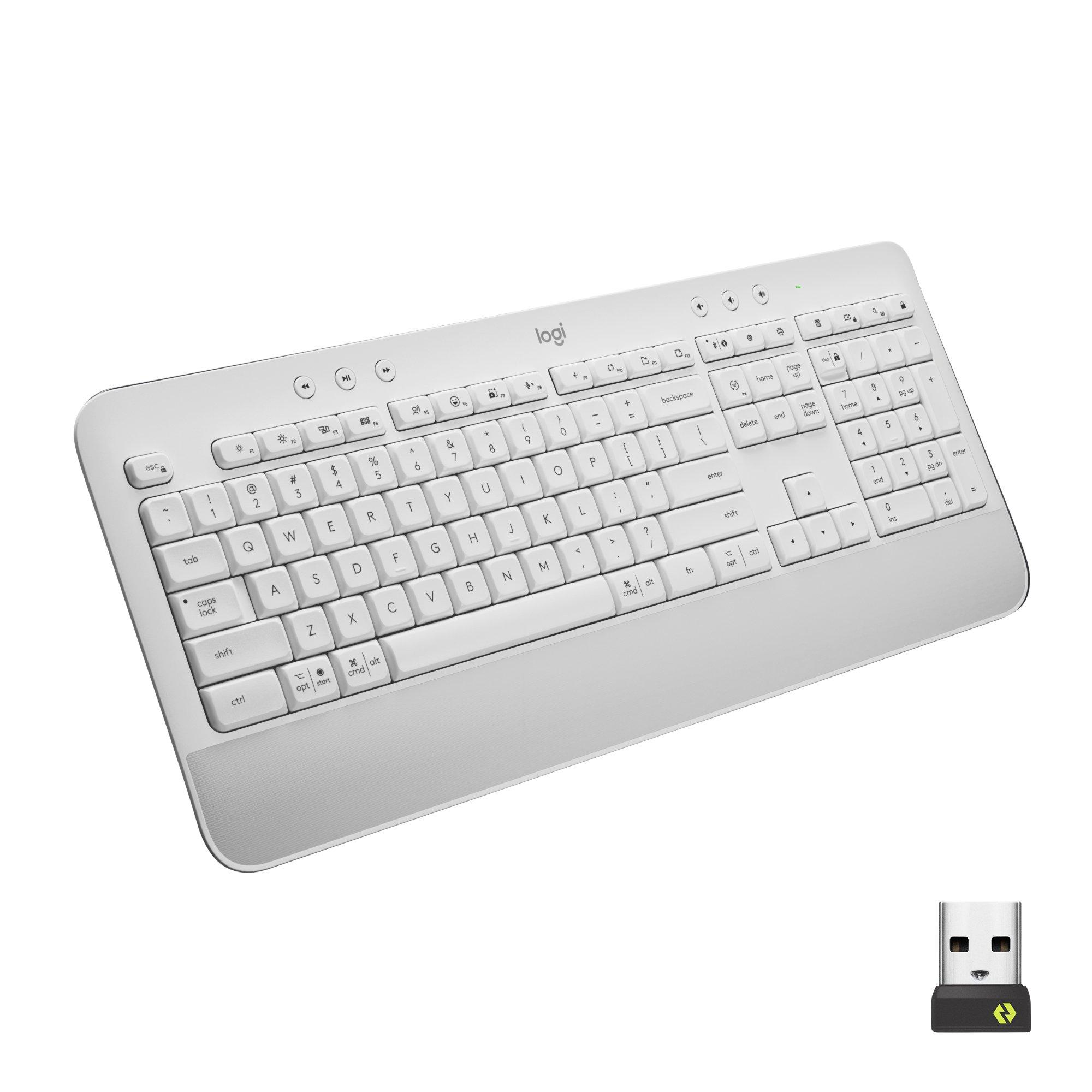 Logitech Signature K650 tastiera Bluetooth QWERTZ Svizzere Bianco
