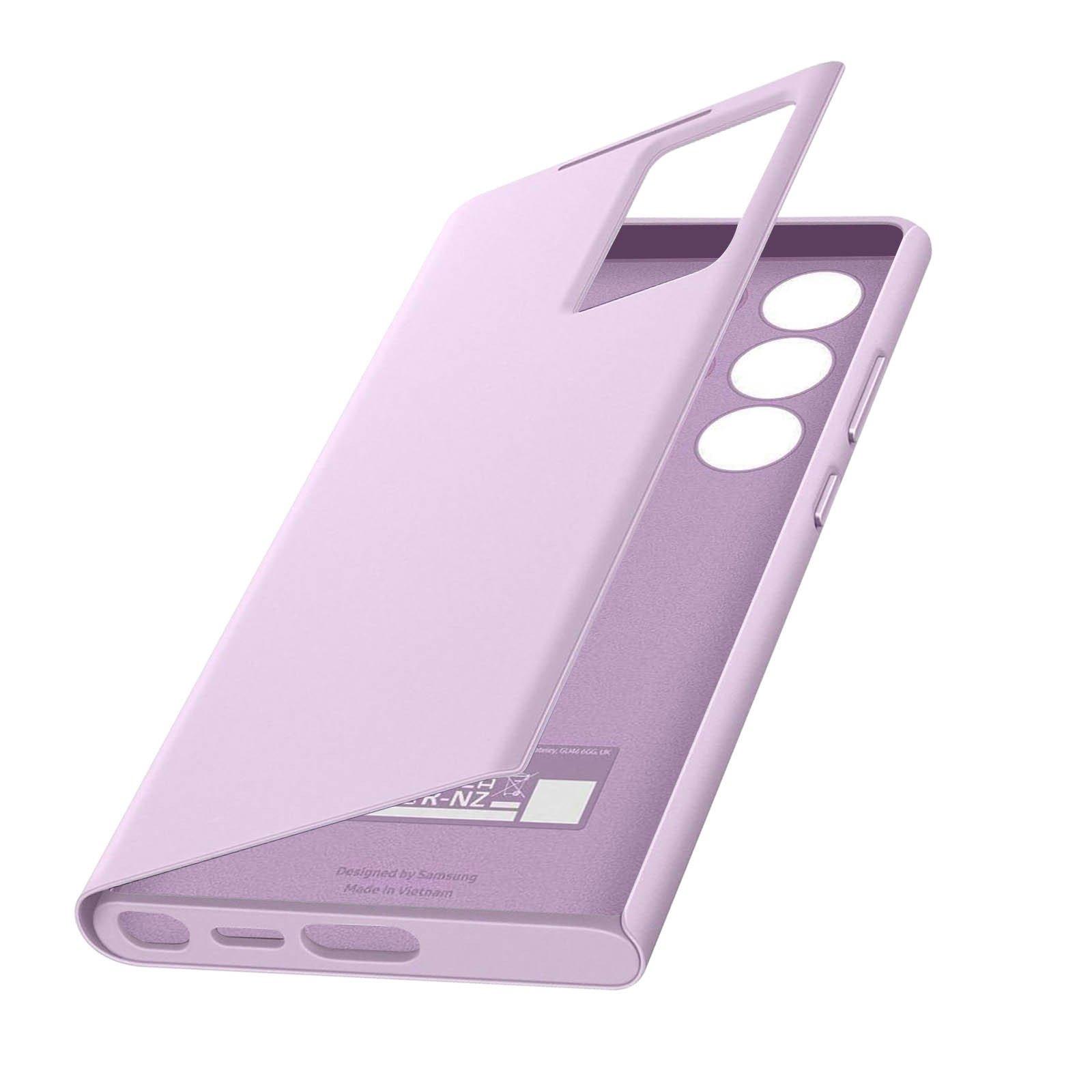 Samsung Copertina a libro Samsung Smart View Galaxy S23 Ultra Lavender