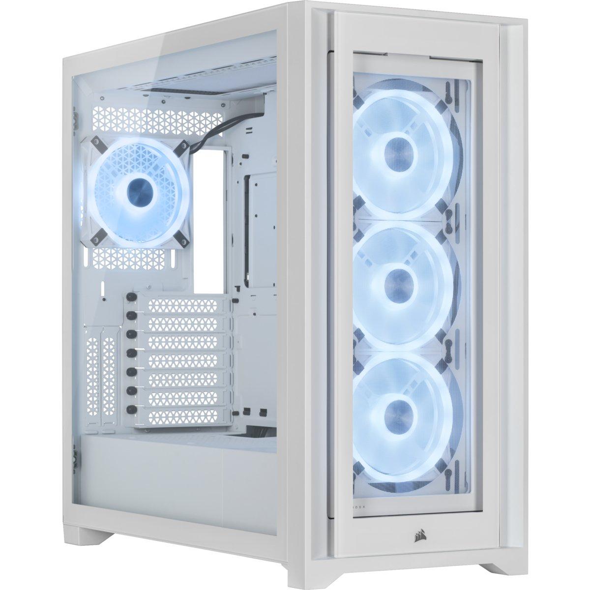 Corsair 5000X RGB QL Edition Midi Tower Bianco