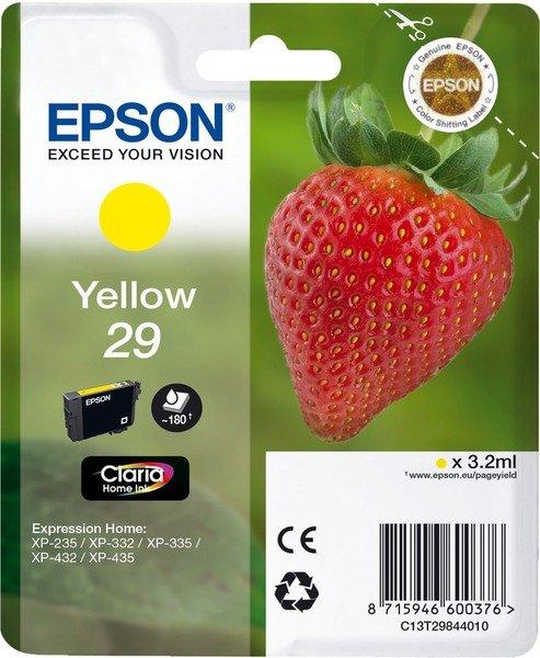 EPSON Cartuccia Epson Originale T2984, 29 Giallo C13T29844012