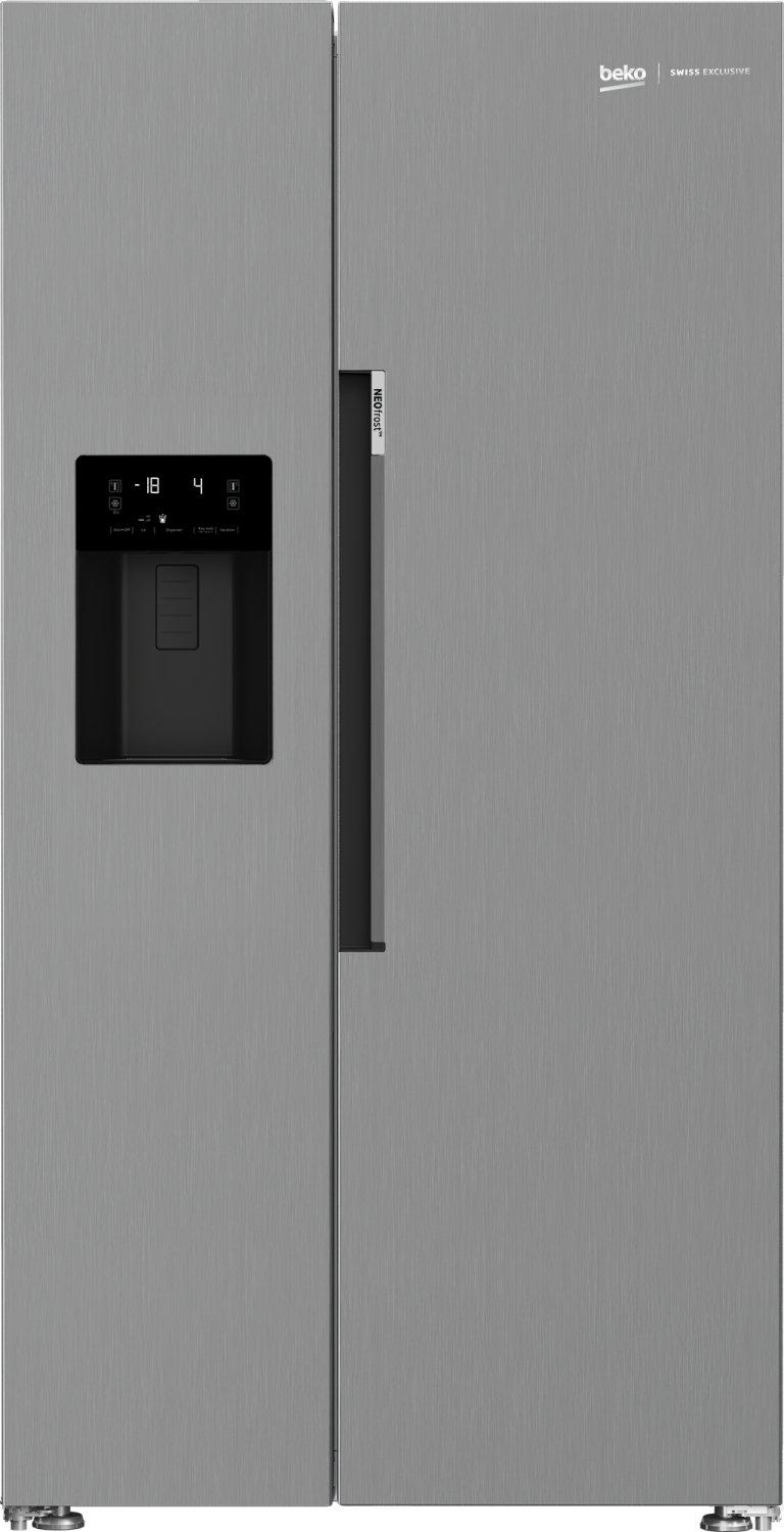 Beko Beko GN162341PTCHN frigorifero side-by-side Libera installazione 571 L E Stainless steel Beko GN162341PTCHN frigorifero side-by-side Libera installazione 571 L E Stainless steel