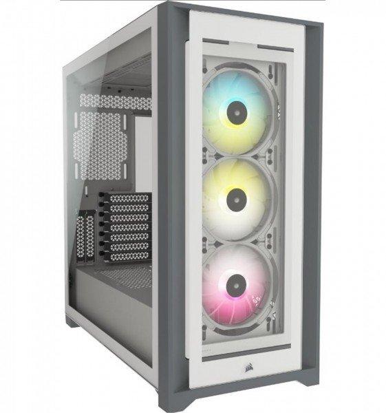 Corsair ICUE 5000X RGB Midi Tower Bianco