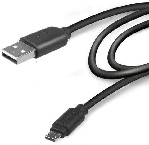 SBS 3m USB 2.0 cavo USB USB A Micro-USB B Nero