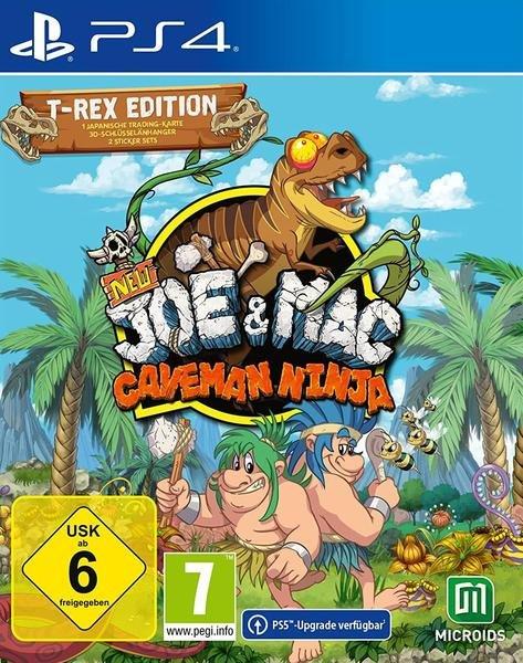 MICROIDS New Joe & Mac: Caveman Ninja - T-Rex Edition (Free Upgrade to PS5)