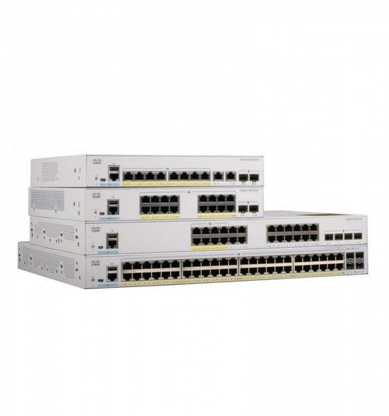 Cisco 8 Port Rail Switch C1000-8T-2G-L