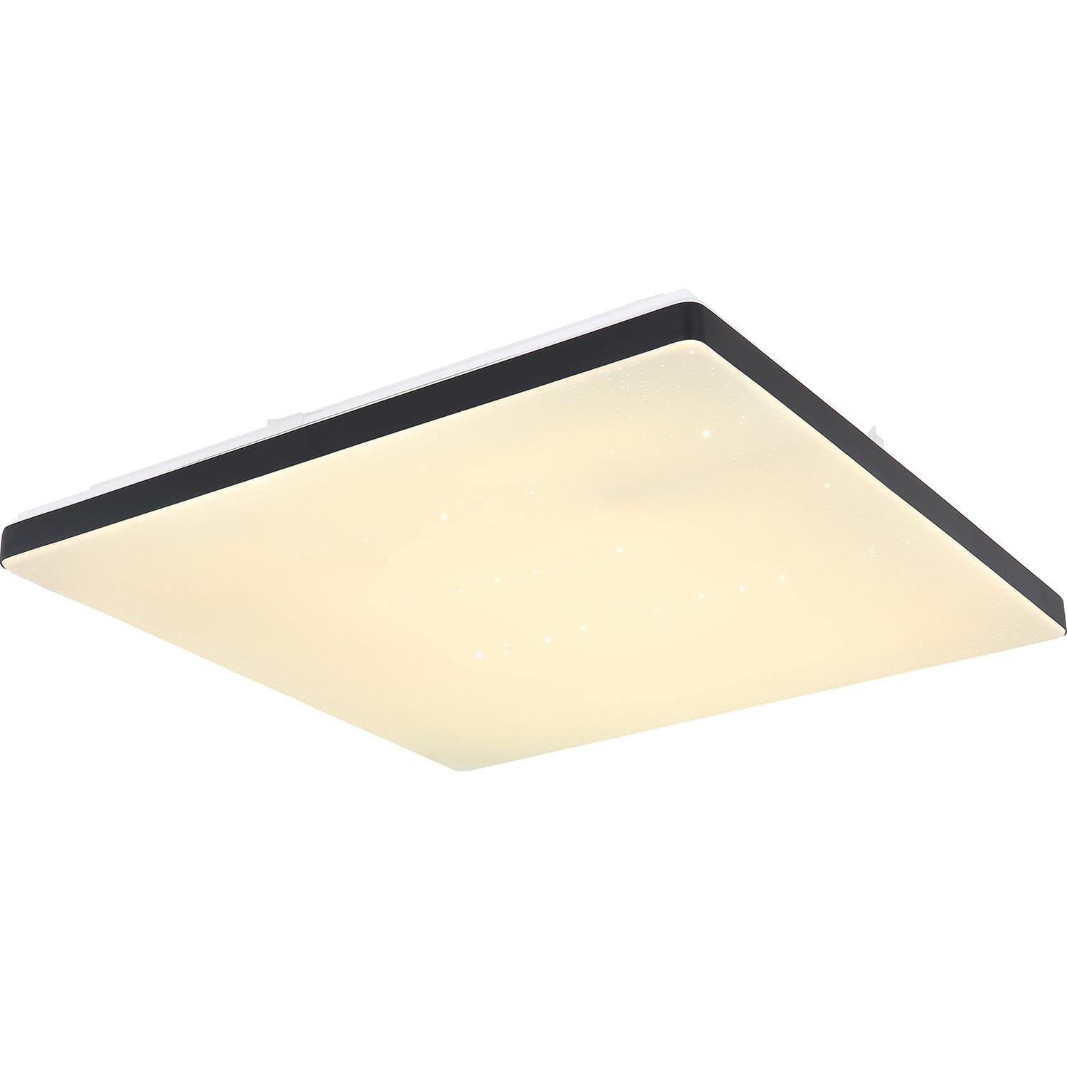 mutoni Plafoniera Ully metallo bianco LED 49x49 Plafoniera Ully metallo bianco LED 49x49