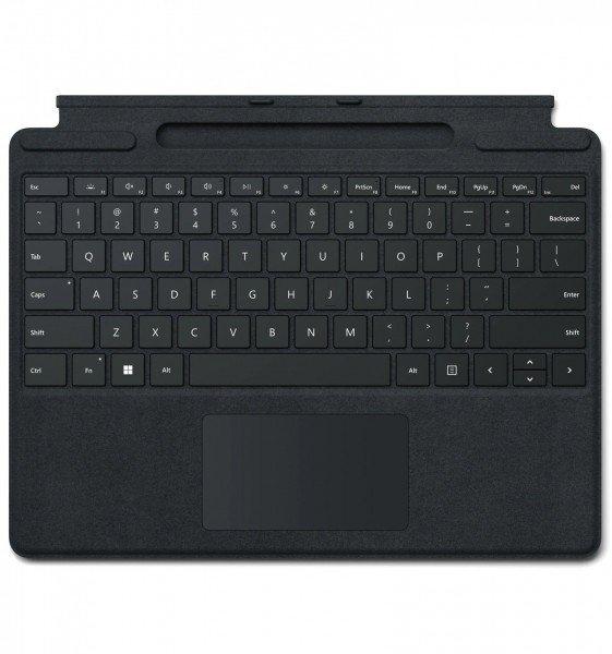 Microsoft Surface Pro Signature Keyboard Nero Cover port QWERTZ Svizzere