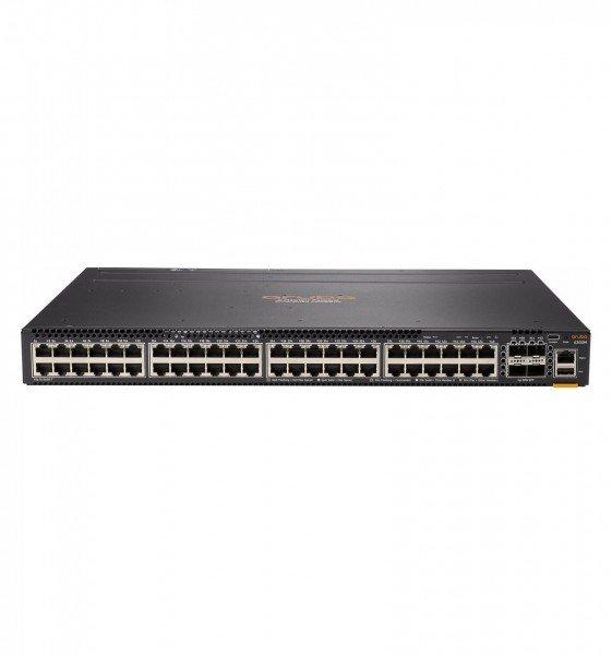 HPE E Aruba Switch, 48 Port and 4 Port SFP56, Layer 3, Stackable, 1U, One Touch Deployment