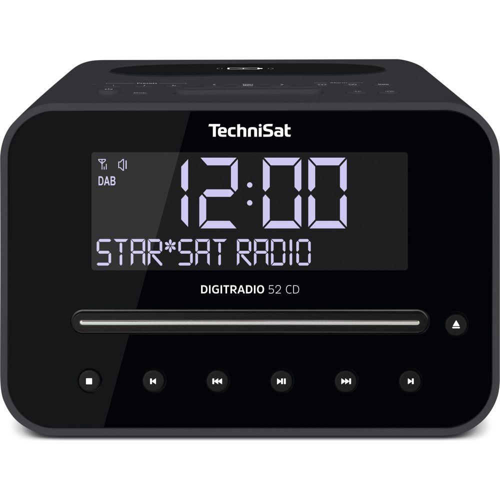 TechniSat Radio DAB Technisat DigitRadio 52 CD Nero technisat
