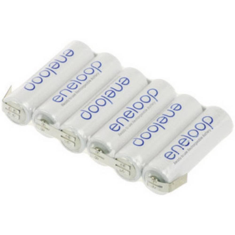 Panasonic eneloop Reihe F1x6 Akkupack 6x Mignon (AA) U-Lötfahne NiMH 7.2 V 1900 mAh