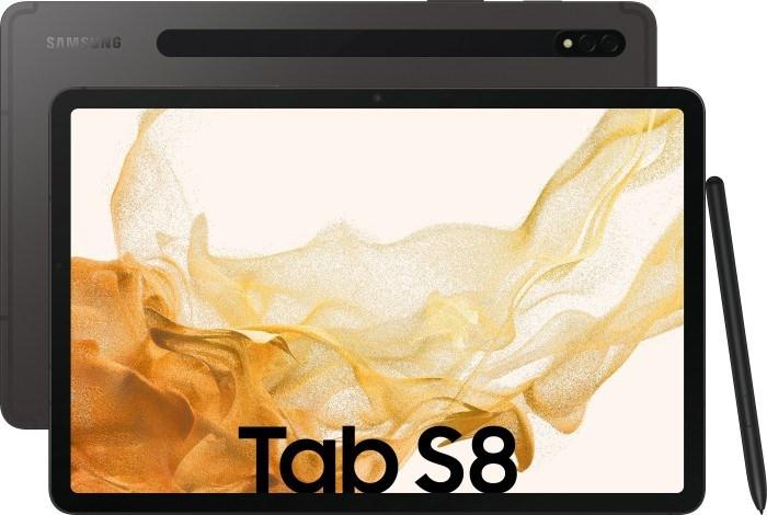 SAMSUNG Galaxy Tab S8 (11", 8/128GB, WiFi, 5G) - nero