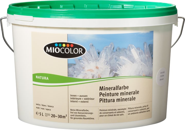 Miocolor Natura Pittura minerale Bianco 5 l