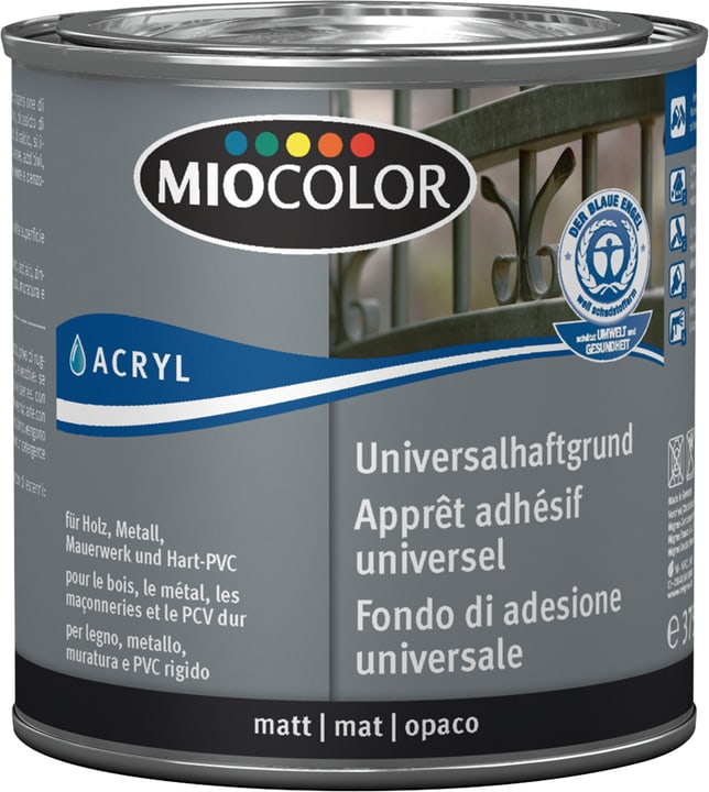 Miocolor Fondo fissante universale acrilico Bianco 375 ml