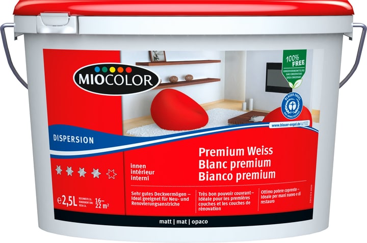 Miocolor Dispersione Premium Bianco 2.5 l