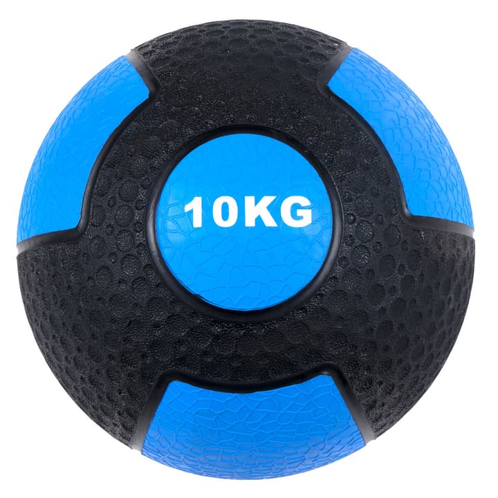 GladiatorFit Palla medica in gomma resistente : 10 KG Palla medica